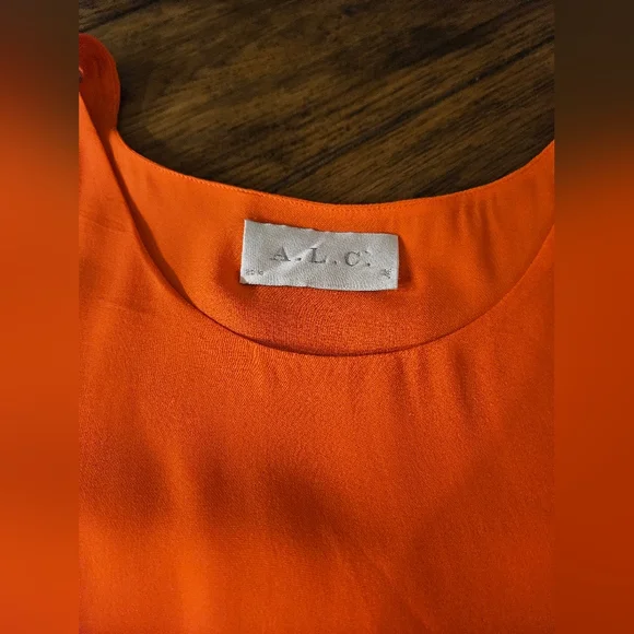 A.L.C. Women's Silk Sleeveless Top Size Small - Picture 4 of 8